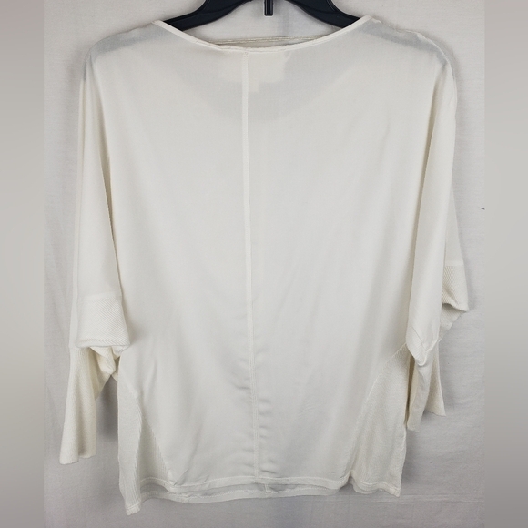 Two by Vince Camuto Off White Long Sleeve Shirt Sz XS - Picture 5 of 9
